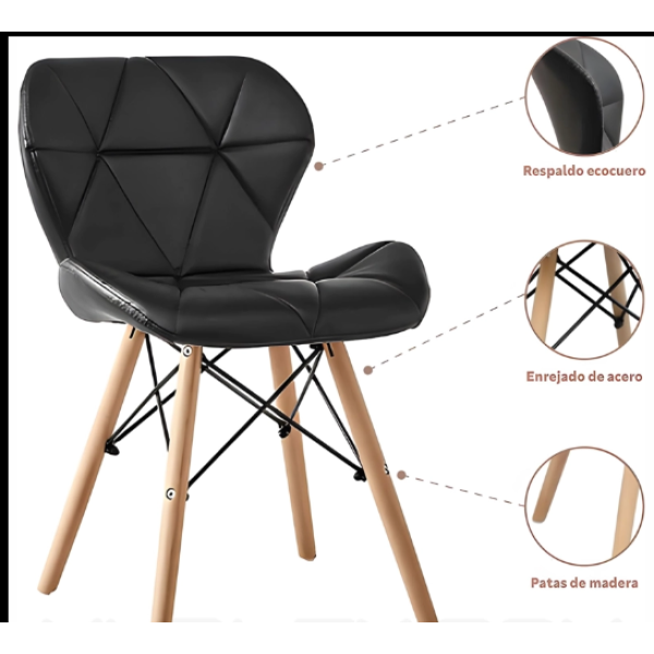 Asiento Mariposa Negra