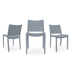 Silla Kiro Gris