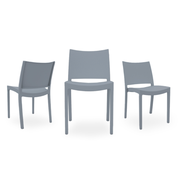 Silla Kiro Gris