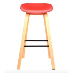 BUTACO PARA BAR MISURI ROJO 65CM