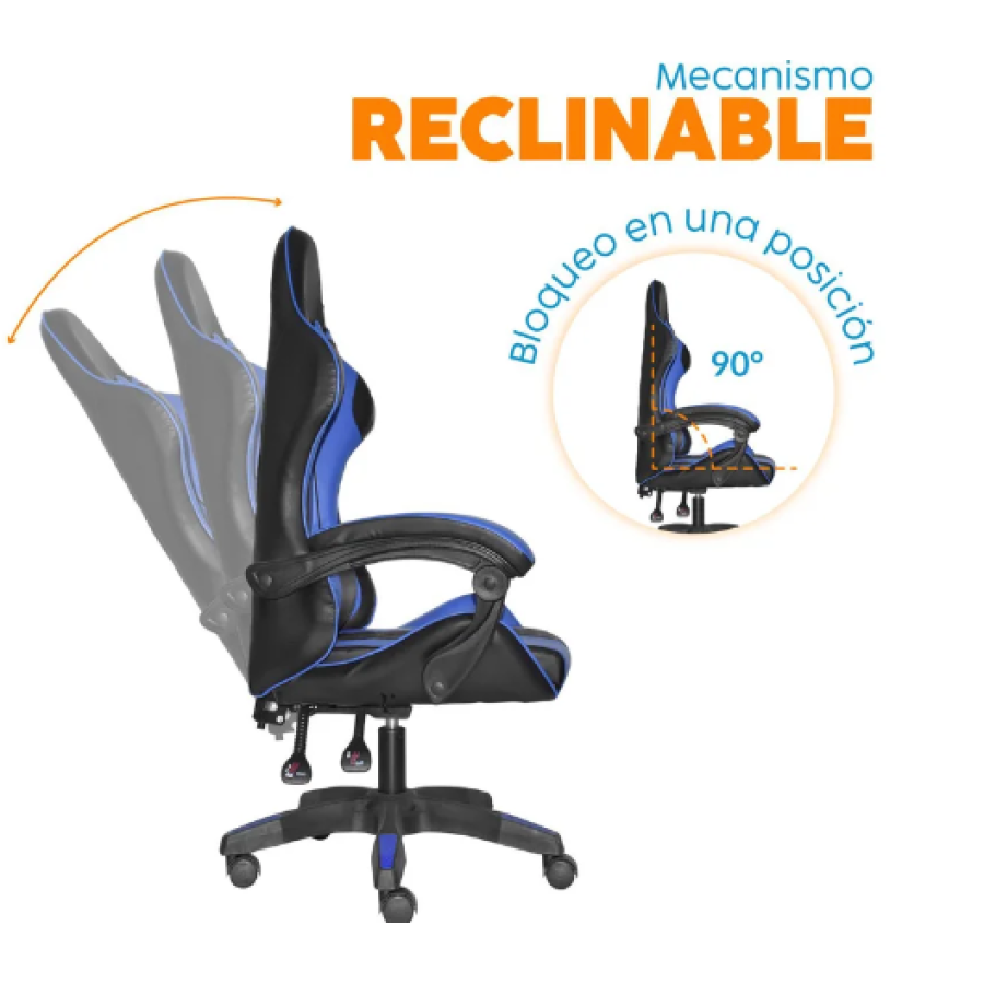 Silla de oficina ergonómica gamer presidente BYD