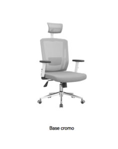 Silla Delphi II gris marco gris