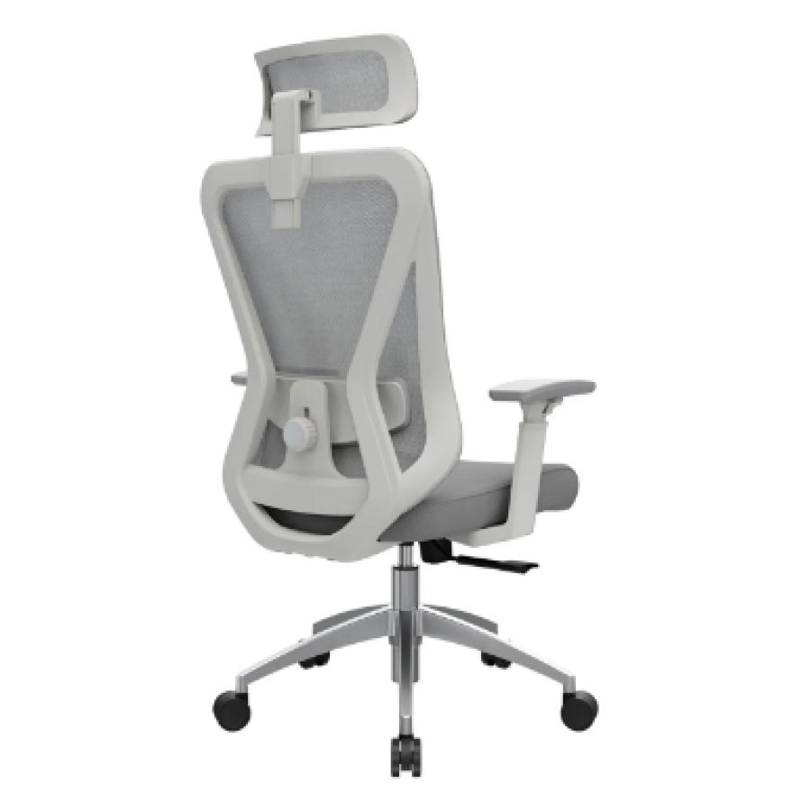 Silla de oficina ergonómica Dolfin Gris